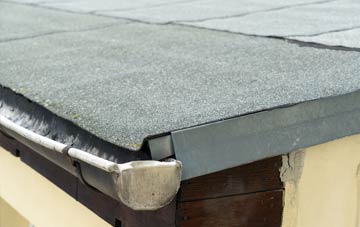 repair or replace Boslymon flat roofing?